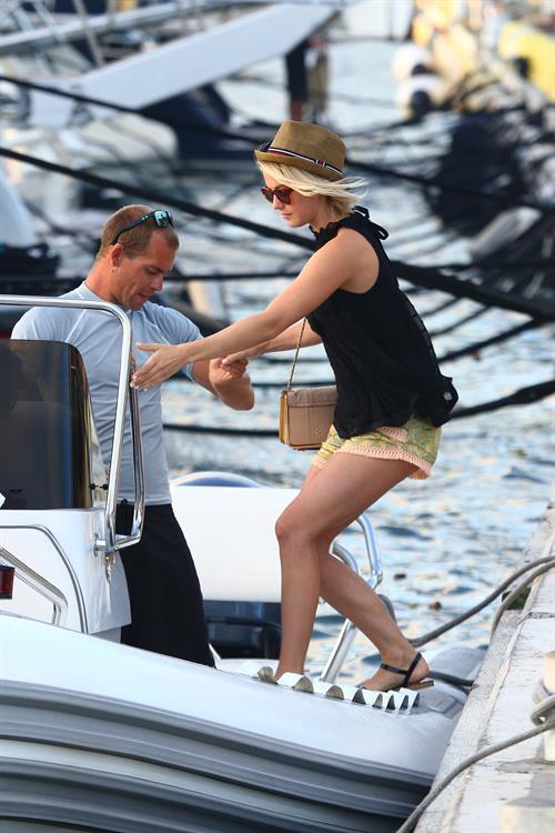 Julianne Hough shopping in St Barts 1/3/13  