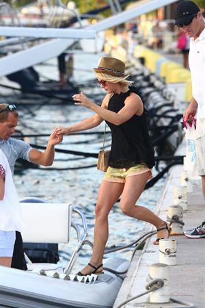 Julianne Hough shopping in St Barts 1/3/13  