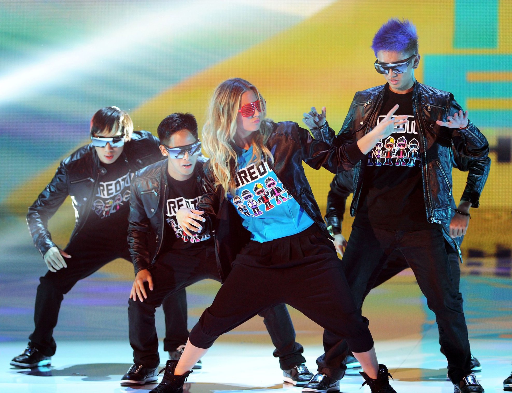 Kaley Cuoco 2011 at the Teen Choice Awards on August 7, 2011