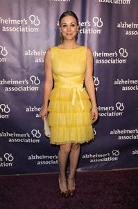 Kaley Cuoco 20th anniversary of the Alzheimers Association on March 21, 2012