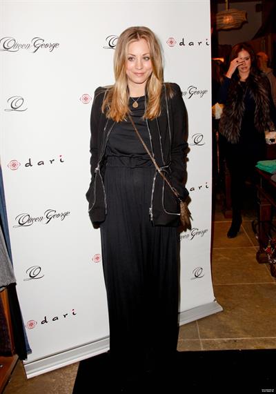 Kaley Cuoco Jodi Lyn Okeefes jewelry collection show studio city on January 23, 2012