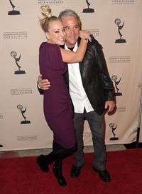 Kaley Cuoco attending the Academy of Television Arts Sciences at Leonard H Goldenson Theatre on February 18, 2010 