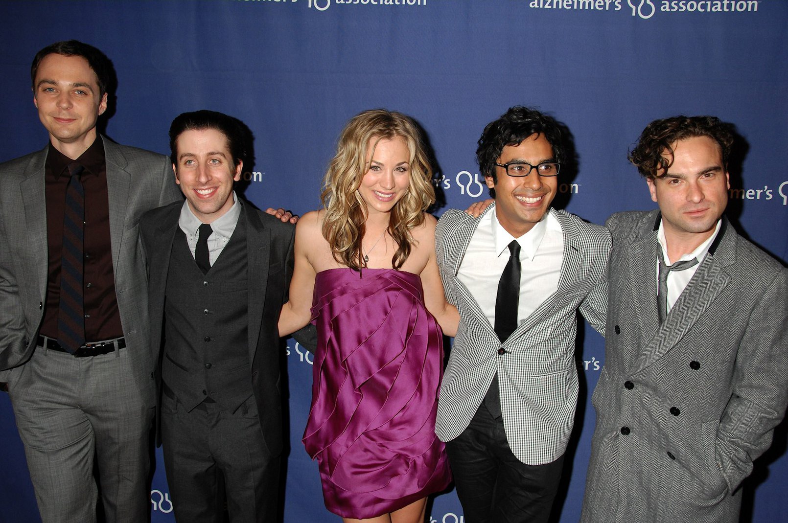 Kaley Cuoco attending the Alzheimers Association's 17th annual a Night