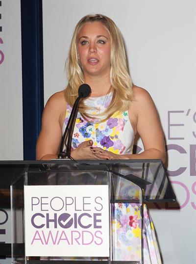 Kaley Cuoco People's Choice Awards 2013 Nomination Announcements (November 15, 2012) 