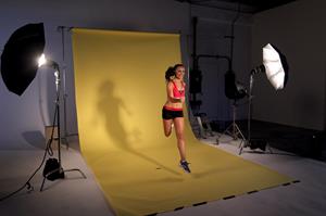 Karina Smirnoff Women's Running Magazine's Cover shoot in L.A. - Jan 8, 2013 