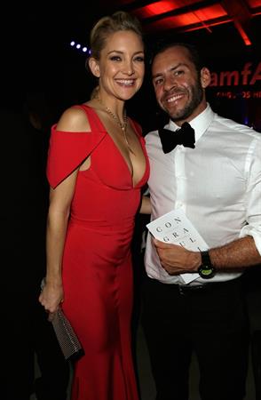 Kate Hudson amfAR's Inspiration Gala in Hollywood 10/11/12 