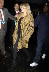 Kate Upton arrives at Late Night with Jimmy Fallon in NYC on February 25, 2013