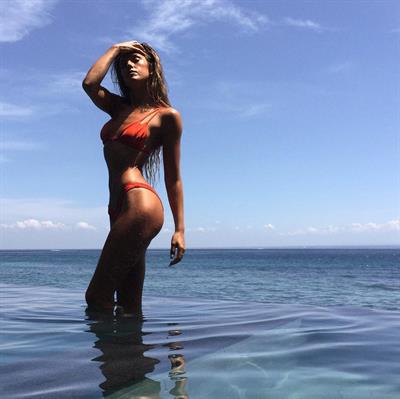 Stacey Tonkes in a bikini