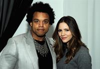 Katharine McPhee Beck's Sapphire Pops Up To Celebrate Super Bowl in NY 1/29/13 
