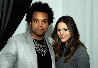 Katharine McPhee Beck's Sapphire Pops Up To Celebrate Super Bowl in NY 1/29/13 