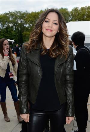 Katharine McPhee at Global Citizen Festival in New York on September 29, 2012