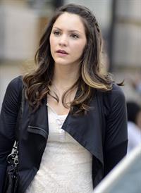 Katharine McPhee - On set of Smash in New York - September 14, 2012
