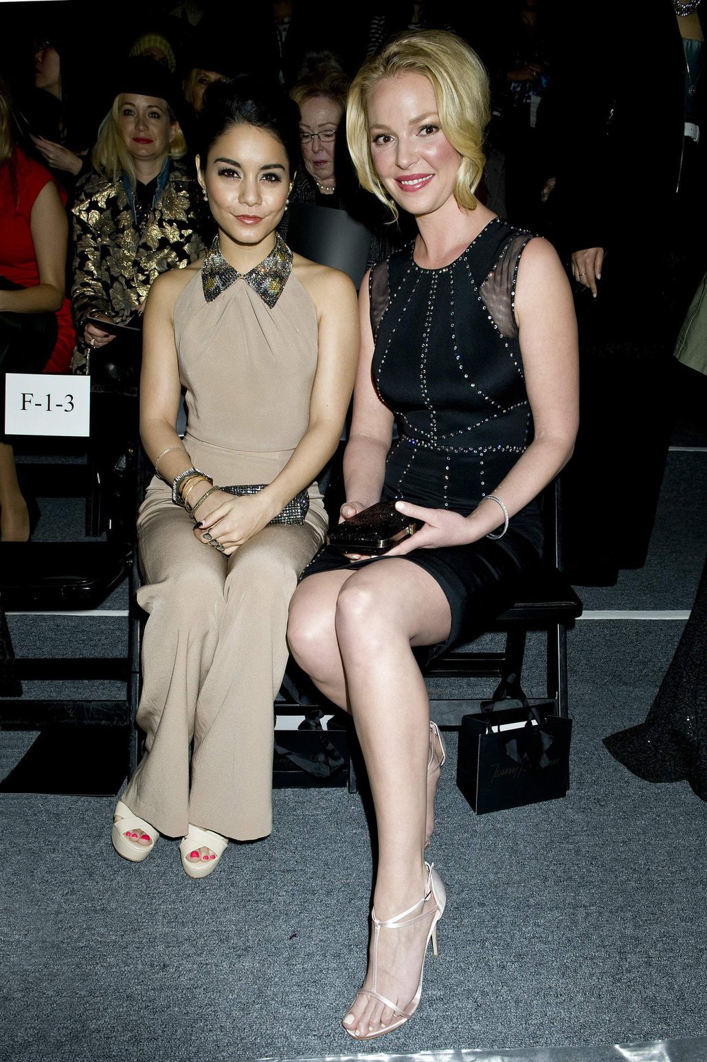 Katherine Heigl Jenny Packham During Fall 2013 Mercedes-Benz Fashion Week February 12, 2013