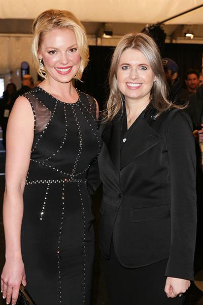 Katherine Heigl Jenny Packham During Fall 2013 Mercedes-Benz Fashion Week February 12, 2013