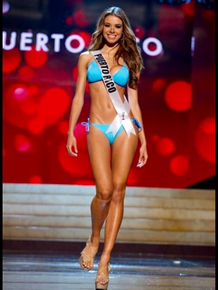 Bodine Koehler in a bikini