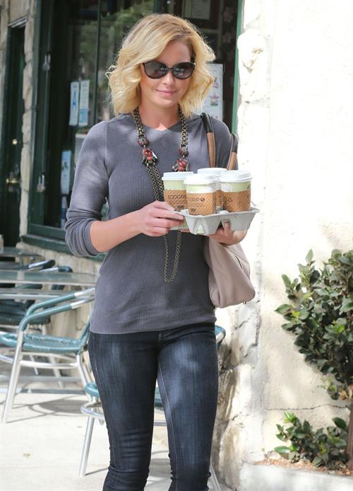Katherine Heigl leaving Little Dom's restaurant Los Feliz October 6, 2012 
