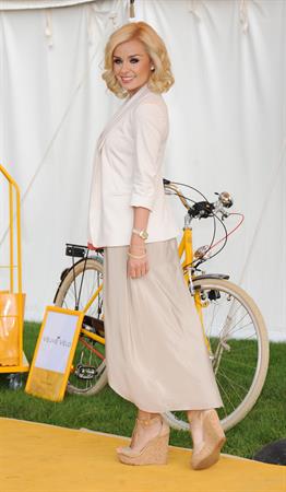 Katherine Jenkins - Veuve Clicquot Gold Cup Final at Cowdray Park Polo Club in Midhurst, England - July 15, 2012