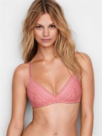 Nadine Leopold in lingerie