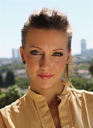 Katie Cassidy - Visits the Young Hollywood Studio (Sep 19, 2012)