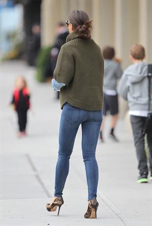 Katie Holmes in New York 10/11/13  