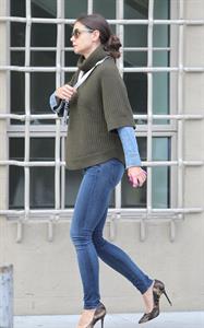 Katie Holmes in New York 10/11/13  