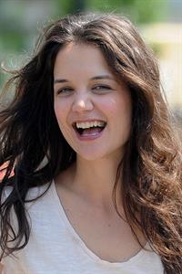 Katie Holmes Films  Mania Days  in Washington Square Park (May 21, 2013) 