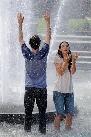 Katie Holmes Pictures Katie Holmes Films  Mania Days  in Washington Square Park (May 21, 2013)
