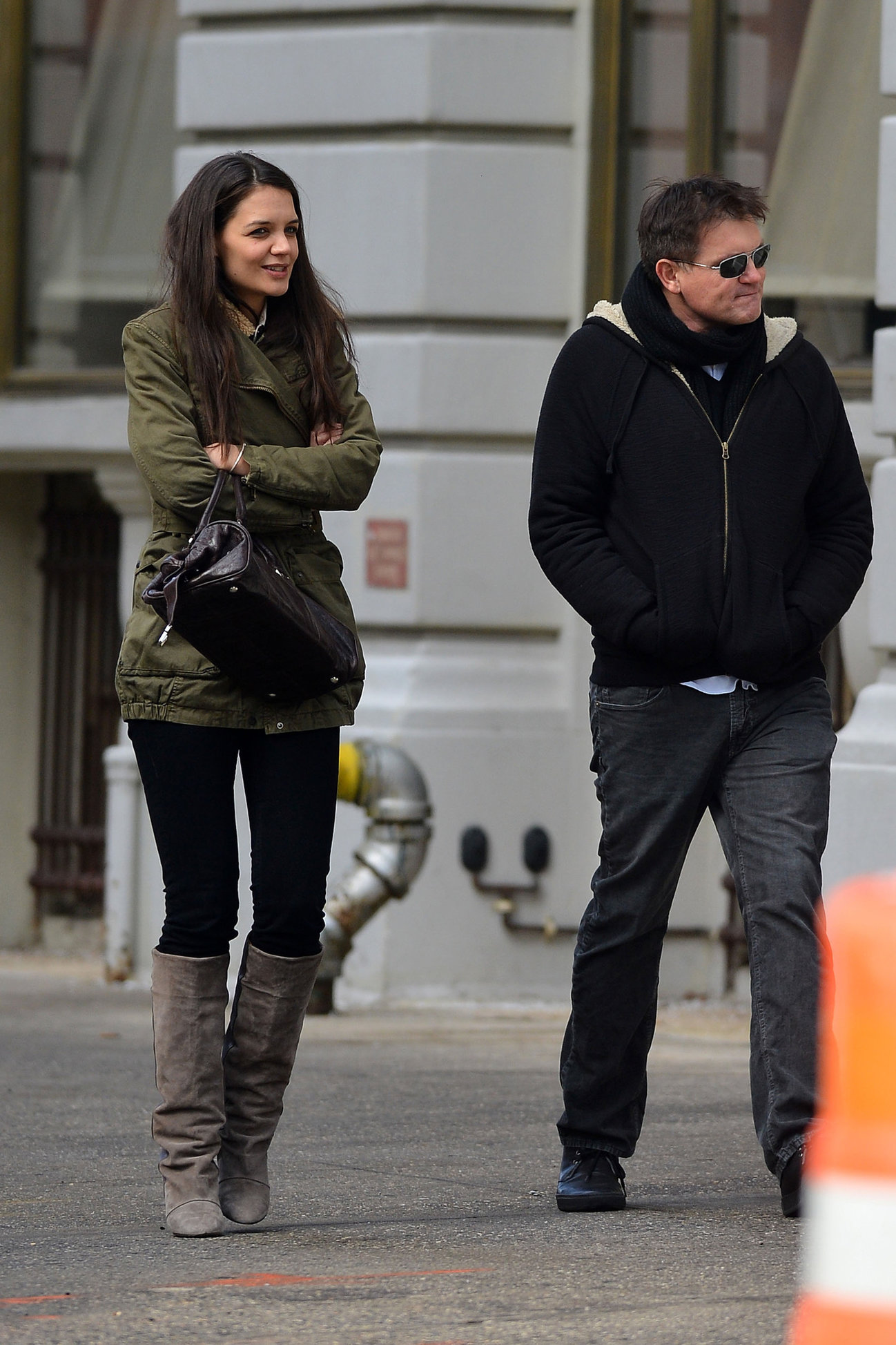 Katie Holmes out and about in New York City on January 26, 2013