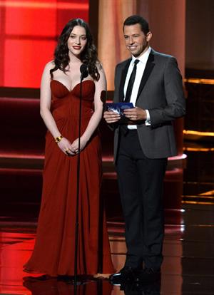 Kat Dennings - 64th Primetime Emmys Nokia Theatre LA Sept 23, 2012