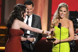 Kat Dennings - 64th Primetime Emmys Nokia Theatre LA Sept 23, 2012