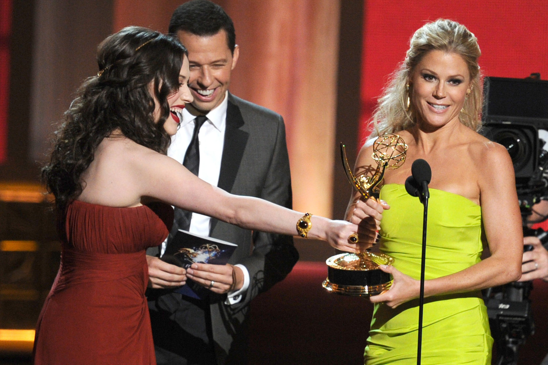 Kat Dennings - 64th Primetime Emmys Nokia Theatre LA Sept 23, 2012