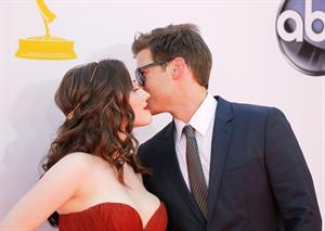 Kat Dennings - 64th Primetime Emmys Nokia Theatre LA Sept 23, 2012