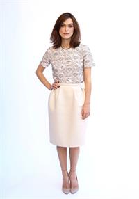 Keira Knightley posing for Matt Sayles portraits in New York City - November 13, 2012 