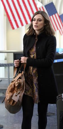 Keira Knightley At LAX Airport - November 10, 2012