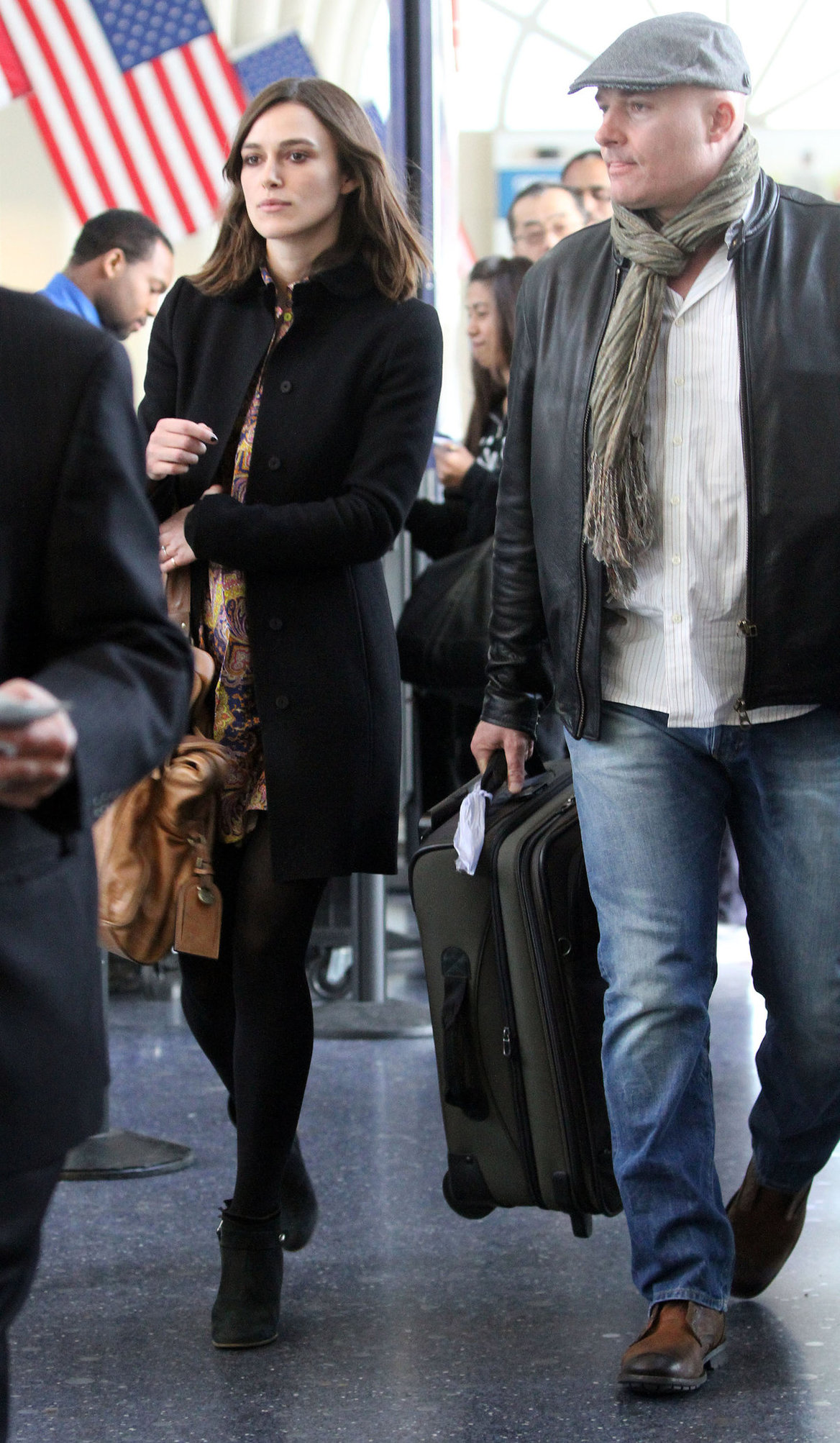 Keira Knightley At LAX Airport - November 10, 2012