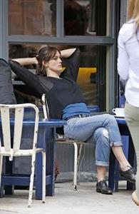 Keira Knightley -  Can A Song Save Your Life  set candids in New York City, July 9, 2012