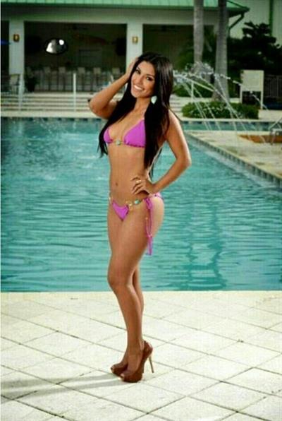 Zuleyka Silver in a bikini