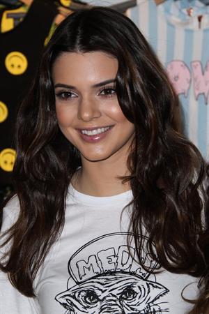 Kendall Jenner PacSun Holiday Collection launch 11/9/13  