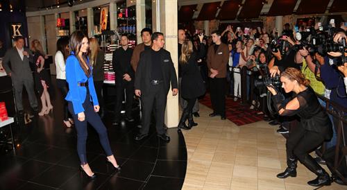 Kendall Jenner hosts 1st fan meet and greet at Kardashian Khaos in Vegas 12/15/12 