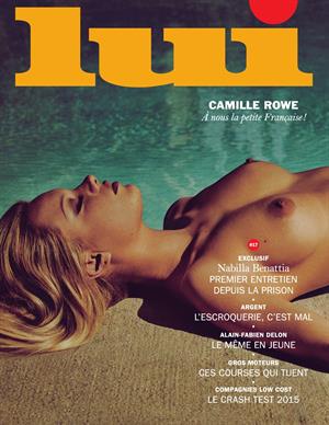 Camille Rowe Topless Pictures Camille Rowe nude pictures from Lui in May 2015.
