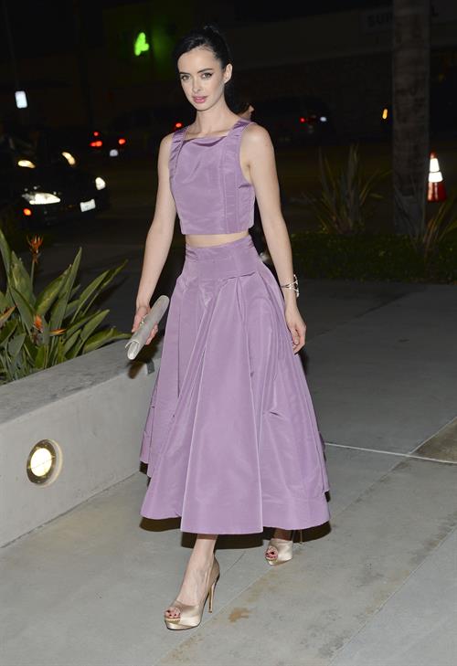Krysten Ritter A Quest for Beauty exhibit in Santa Ana, October 26, 2013