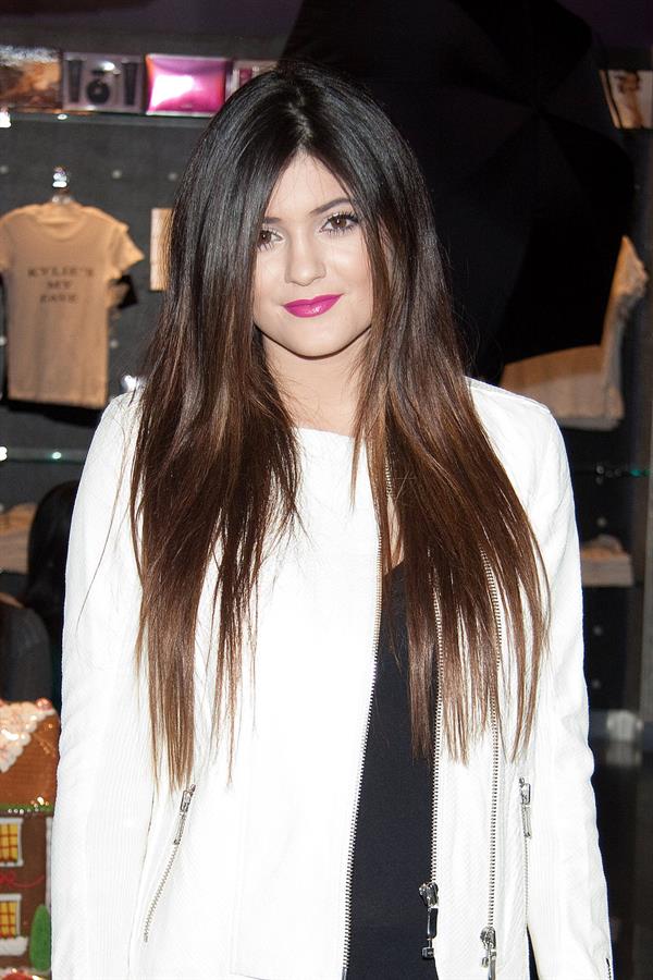 Kylie Jenner hosts 1st fan meet and greet at Kardashian Khaos in Vegas 12/15/12 