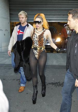 Lady Gaga - Signs autographs heading to 4th of July private party in Melbourne (July 4, 2012)