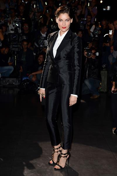 Laetitia Casta Dolce & Gabbana - Front Row - Milan Fashion Week (Sep 23, 2012) 
