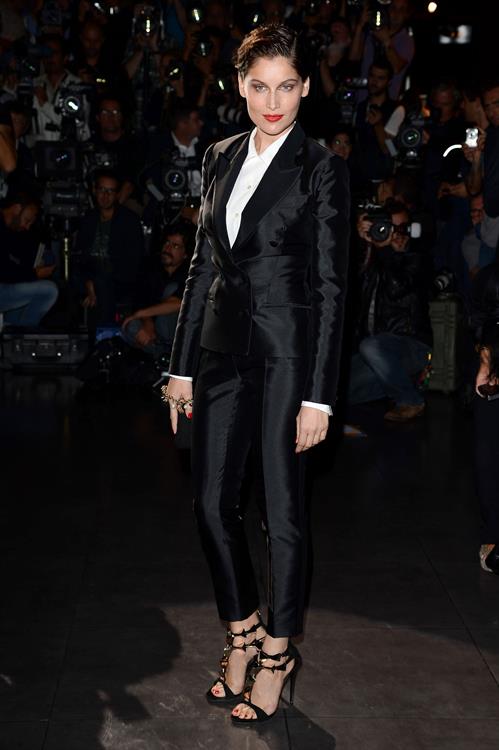 Laetitia Casta Dolce & Gabbana - Front Row - Milan Fashion Week (Sep 23, 2012) 