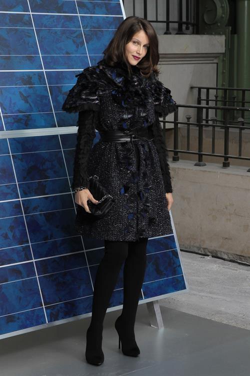 Laetitia Casta Chanel Spring / Summer 2013 show at the Paris Fashion Week (Oct 2, 2012) 
