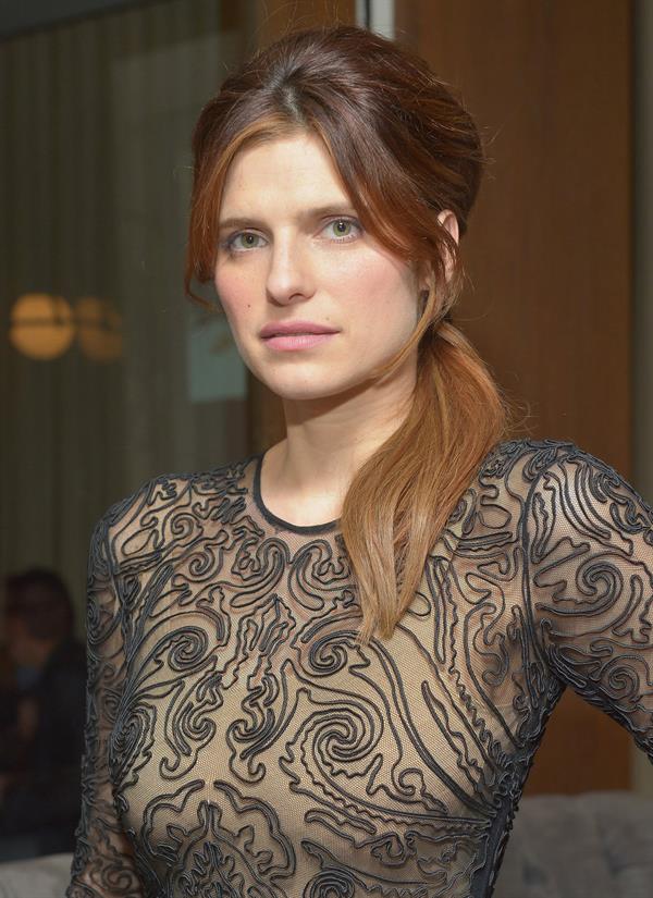 Lake Bell Vanity Fair And The Fiat Brand Celebration Of  Una Notte Verde  on February 21, 2013
