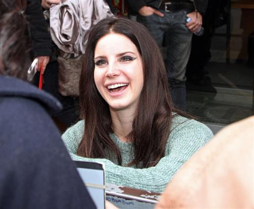 Lana Del Rey BBC Radio One in London 11/13/12 