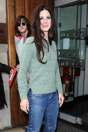 Lana Del Rey BBC Radio One in London 11/13/12 