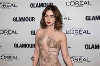 Lily Collins Glamour Magazine 23rd Annual Women Of The Year Gala in New York, Nov. 11, 2013 